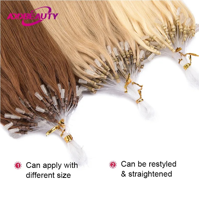 Monofilament Line - Estensioni dei capelli umani lisci per