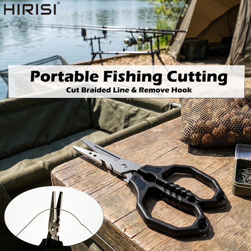 Fishing Line Cutter - Forbici da Pesca Multifunzione in Acciaio
