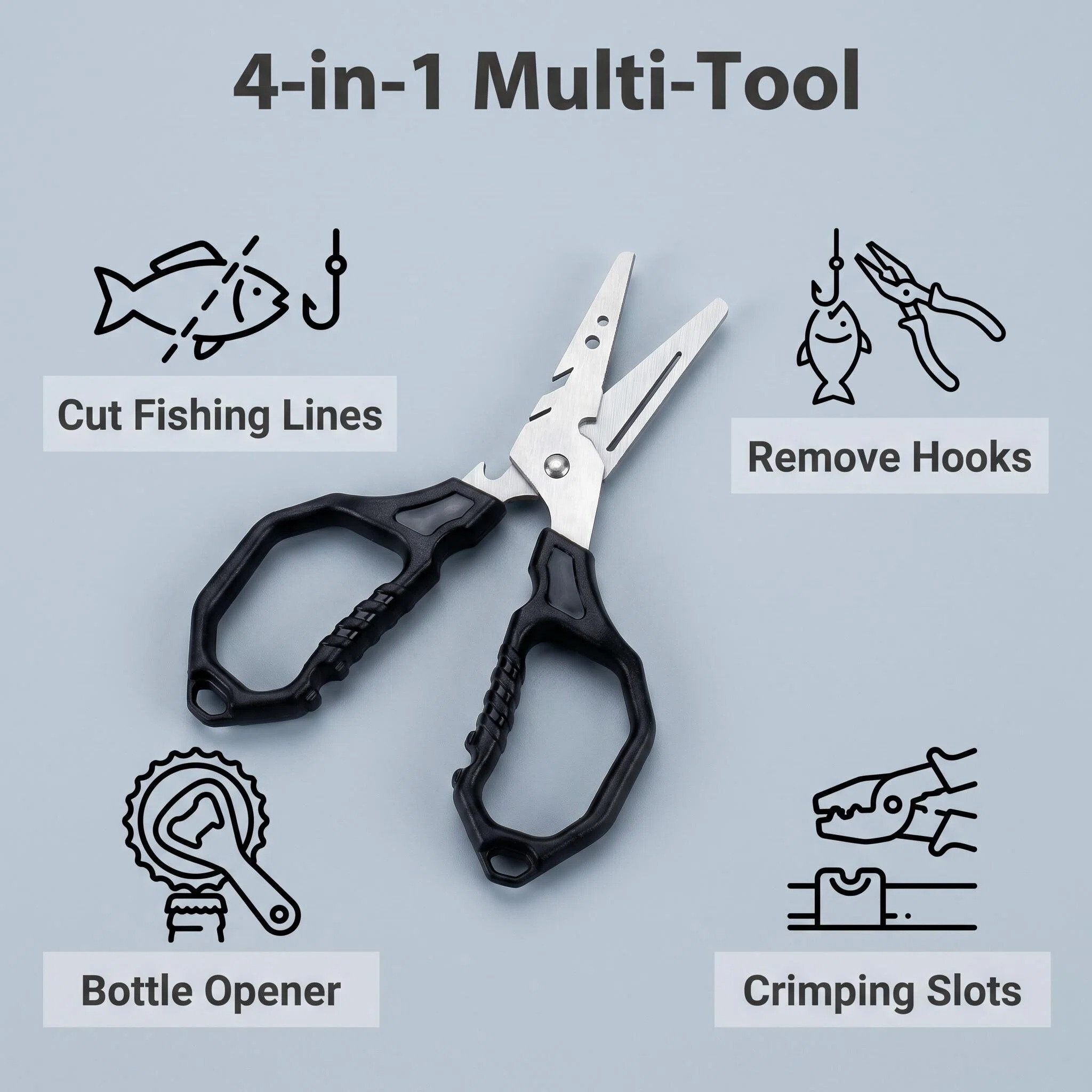 Forbici da Pesca Multifunzione - Fishing Line Cutter recensione e prezzo
